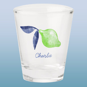 Verre A Shot Citrus personnalisé de chaux