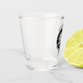 Verre A Shot Clan Davidson Crest Shot Glass (Gauche)