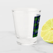 Verre A Shot Clan Gordon Crest Badge & Tartan (Gauche)