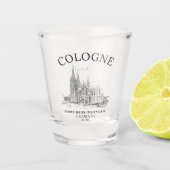 Verre A Shot Classic Cologne Cathedral Germany Vista (Devant)