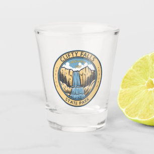 Verre A Shot Clifty Falls State Park Indiana Badge