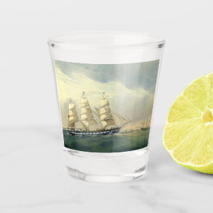 Verre A Shot Clipper Ship The Helen Pembroke 1870