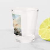 Verre A Shot Clipper Ship the Marshall 1847 (Droite)