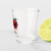 Verre A Shot Cloches rouges et vertes (Droite)
