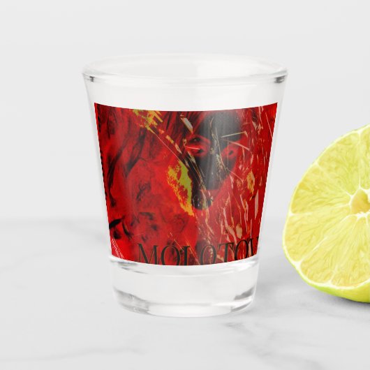 VERRE A SHOT COCKTAIL MOLOTOV ! (Devant)