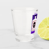 Verre A Shot Cocktail PopArt Halloween (Gauche)