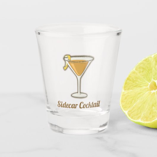 Verre A Shot Cocktail Sidecar (Devant)