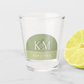 Verre A Shot Code Mariage couleur901 (Devant)