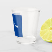 Verre A Shot Coeur de natation (Droite)