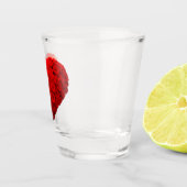 VERRE A SHOT COEUR DES ROSES (Droite)