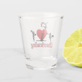 Verre A Shot Coeur I unique (Dos)
