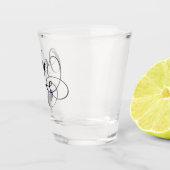 Verre A Shot Coeur Oslo, norvégien (Droite)