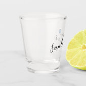 Verre A Shot Coeur Santorin En Drapeau, Grèce, Thira (Gauche)