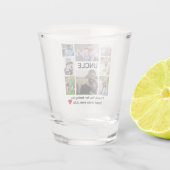 Verre A Shot Collage photo Uncle 8 moderne personnalisé (Dos)