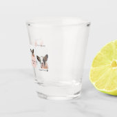 Verre A Shot Collage photos de chiens | Le chien est mes valent (Droite)