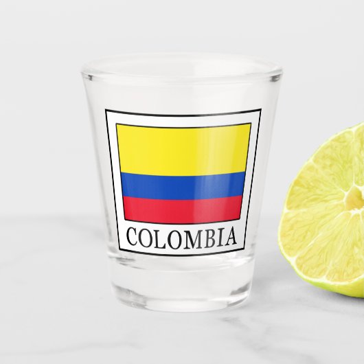 Verre A Shot Colombie (Devant)