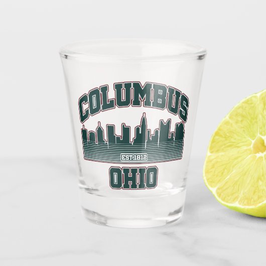 Verre A Shot Columbus.Ohio (Devant)
