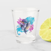 Verre A Shot Combattant du Siam Betta (Devant)
