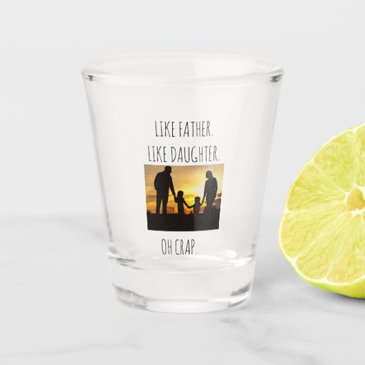 Verre A Shot Comme père Comme fille/fils (Devant)