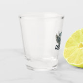 Verre A Shot Compagnie Retro Eagle Design Américain (Gauche)