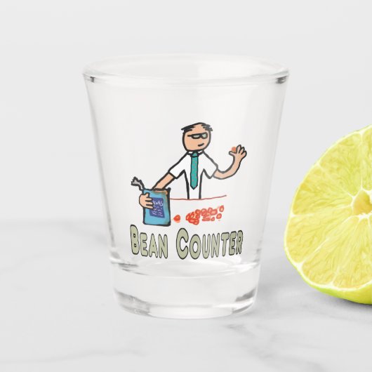 Verre A Shot Compteur principal comptable (Devant)