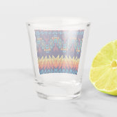 Verre A Shot Conception abstraite de la conception tribale (Dos)