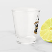 Verre A Shot Conception de dés de moine (Gauche)