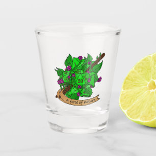 Verre A Shot Conception de dés Druid