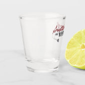 Verre A Shot Conception de fierté militaire des sœurs de vétéra (Gauche)