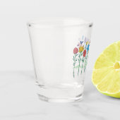 Verre A Shot Conception de fleurs en croissance (Gauche)