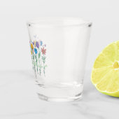 Verre A Shot Conception de fleurs en croissance (Droite)