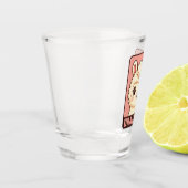 Verre A Shot Conception d'illustration de lama mignon (Gauche)