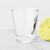 Verre A Shot Conception du lutteur (Gauche)