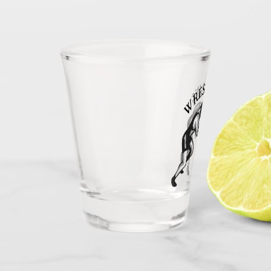 Verre A Shot Conception du lutteur (Gauche)