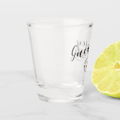 Verre A Shot Conception du script de fond du drapeau de Guernes (Gauche)