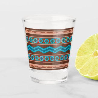 Verre A Shot Conception géométrique de style sud-ouest de Camer