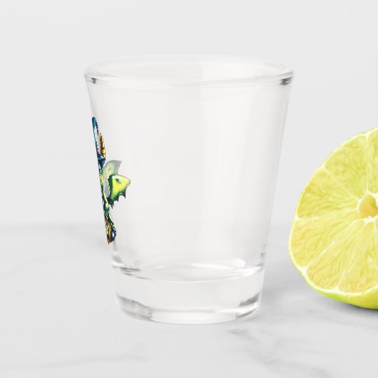 Verre A Shot Conception magique du dragon d'Halloween (Droite)