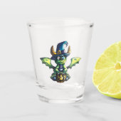 Verre A Shot Conception magique du dragon d'Halloween (Devant)