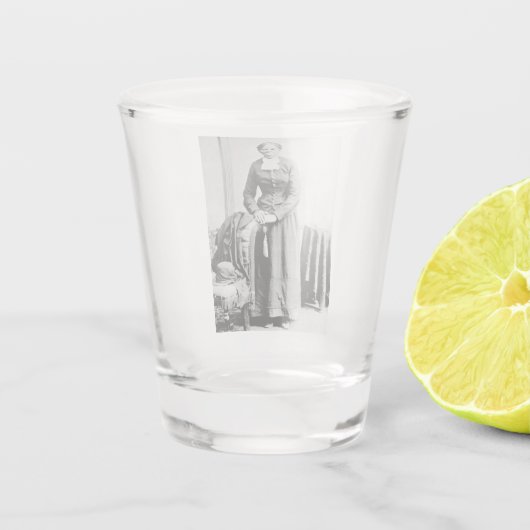 Verre A Shot Conducteur Harriet Tubman Chemin de fer souterrain (Dos)