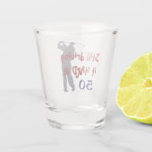 Verre A Shot Conduisant le golf dur à 50 (Dos)