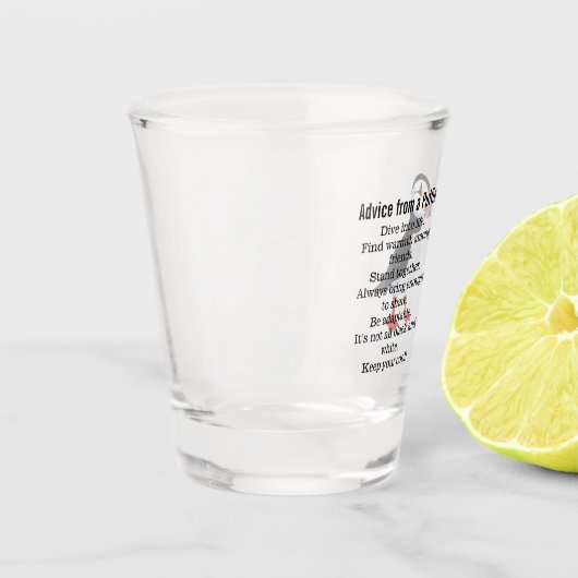 Verre A Shot Conseil d'un design Puffin (Gauche)