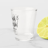 Verre A Shot Consommation moderne Boire être marié Mariage (Droite)