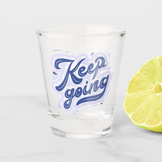 Verre A Shot Continuez (Devant)