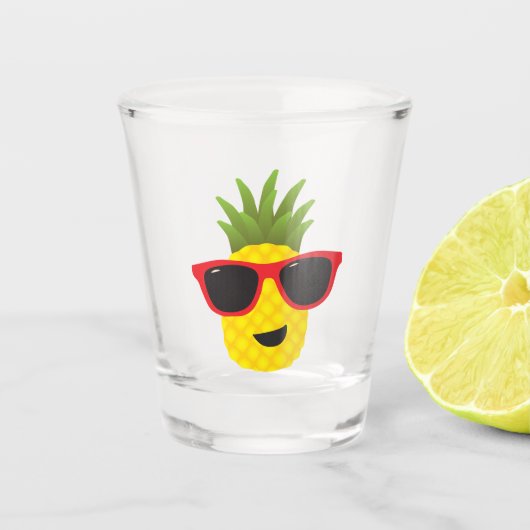 Verre A Shot Copain à l'ananas (Devant)