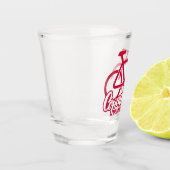 Verre A Shot Copenhague Danemark Cyclisme (Gauche)