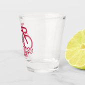 Verre A Shot Copenhague Danemark Cyclisme (Droite)