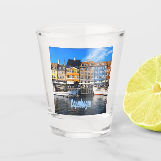 Verre A Shot Copenhague Danemark Résidences Nyhavn (Devant)