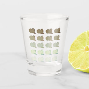 Verre A Shot Copybara Capybara