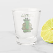 Verre A Shot Coquille vivante de la tortue moustache (Dos)