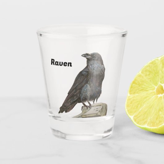 Verre A Shot Corbeau (Devant)